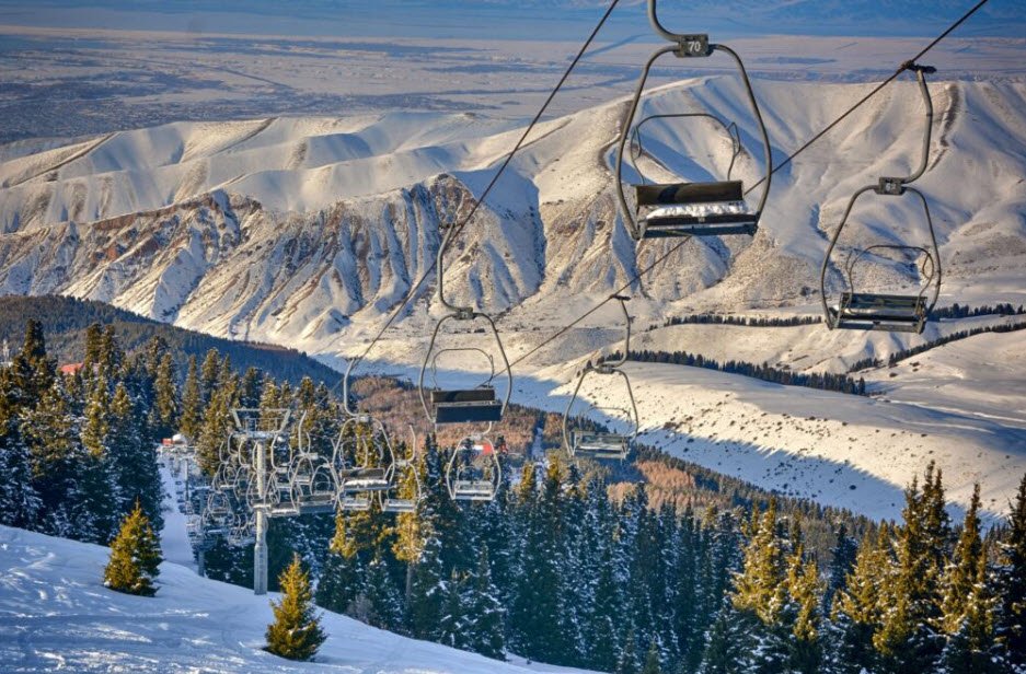 Karakol Ski Resort, Karakol, Issyk-Kul Region, Kyrgyzstan